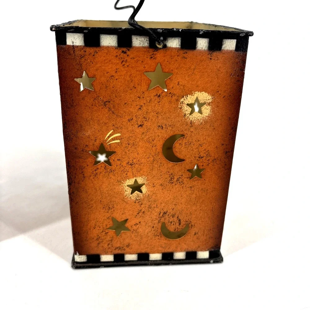 Mary Engelbreit Halloween Luminaire Candle Holder Decor Witch Pail